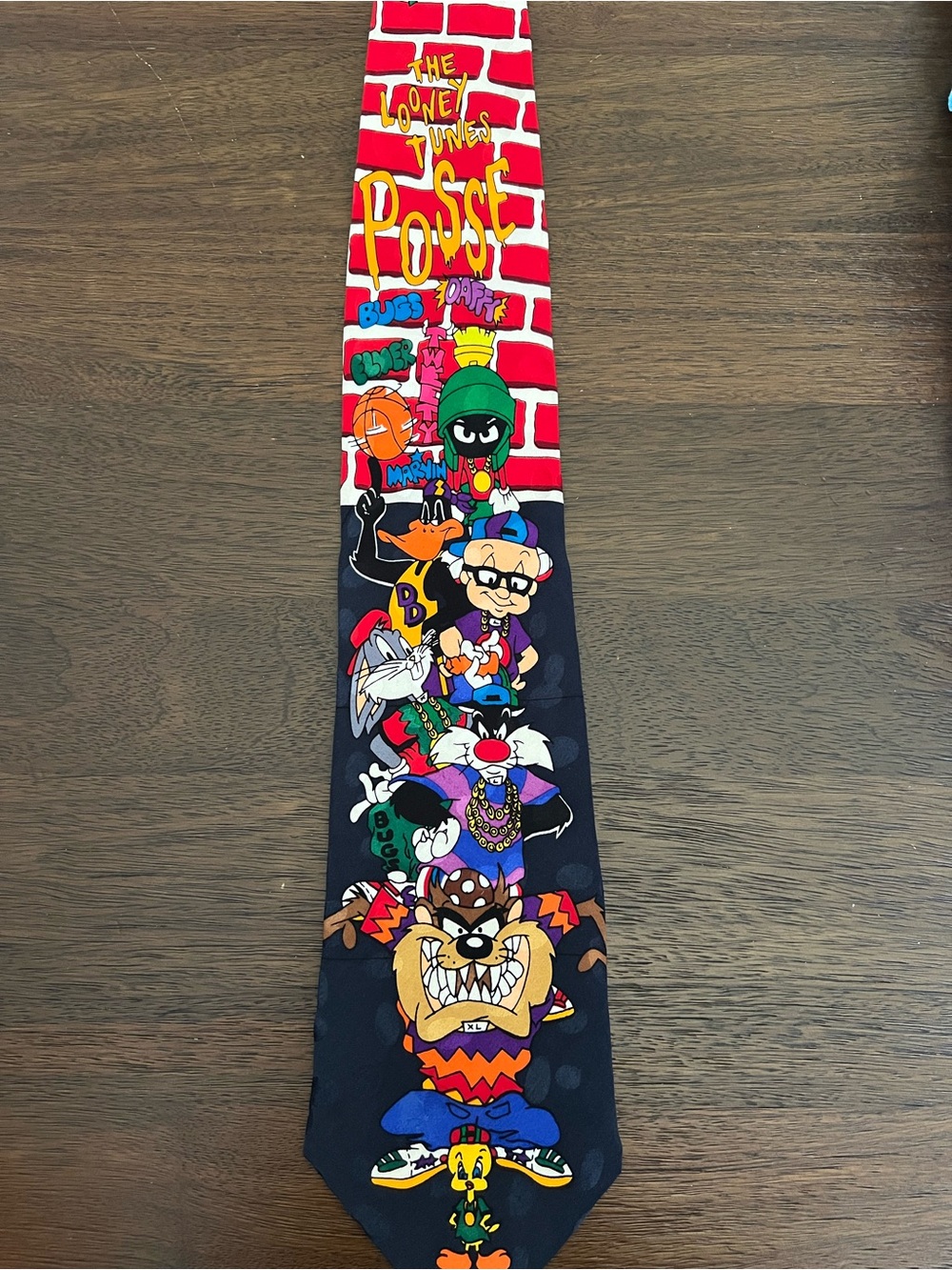 Vintage Looney Tunes Posse Tie